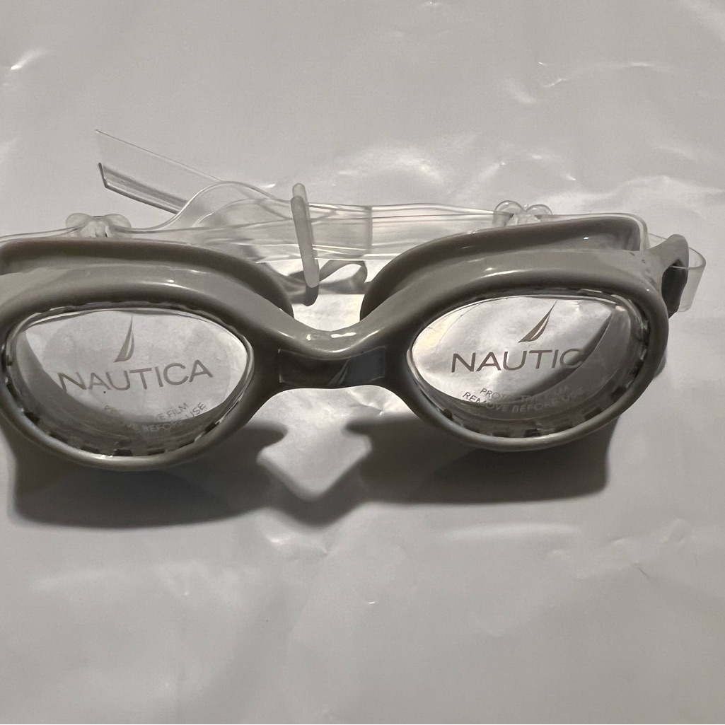 Nautica Gray Swim Goggles